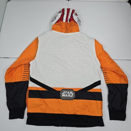 Star Wars X-Wing Fighter Pilot Adult Unisex Cosplay Hoodie Large No Visor Jacket - Picture 6 of 10