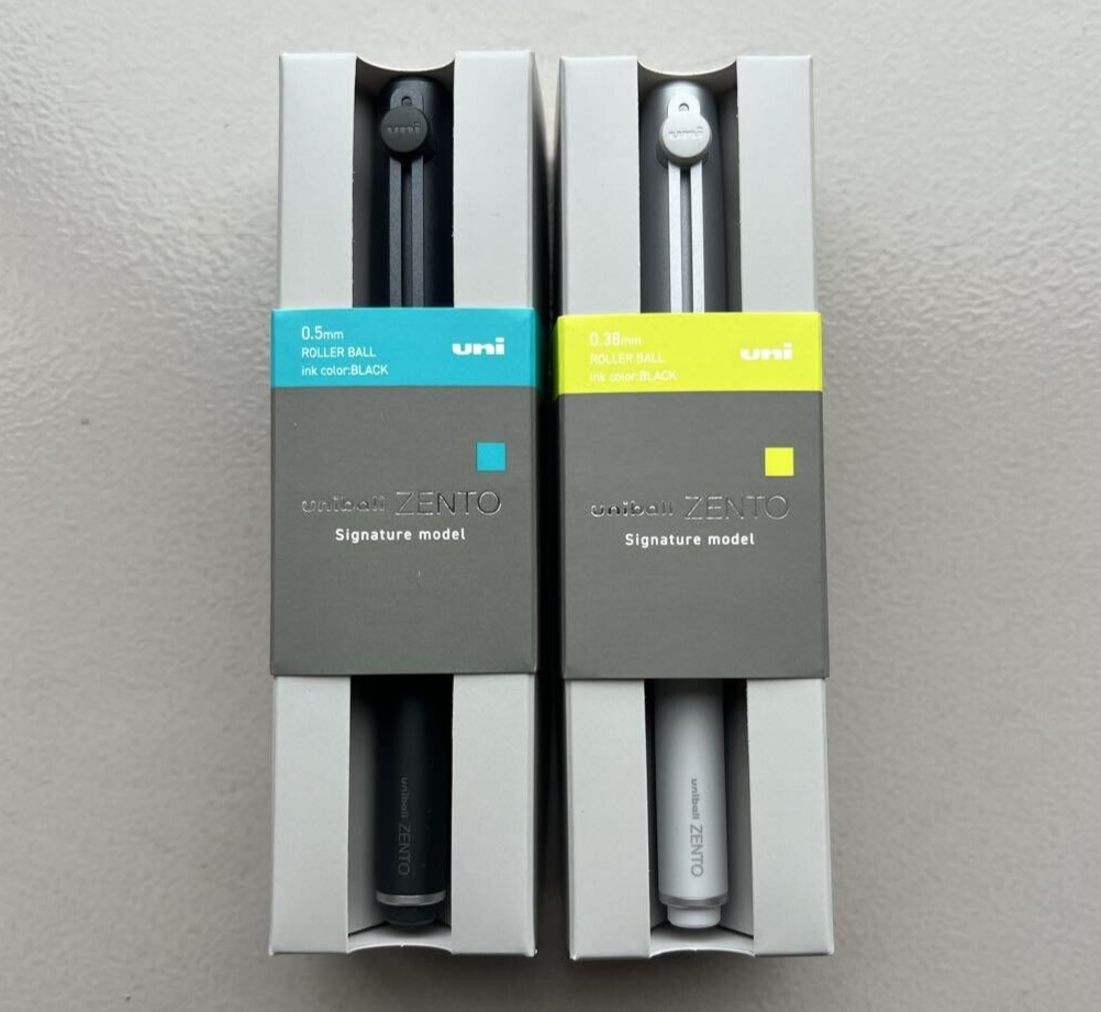 MITSUBISHI PENCIL uniball ZENTO Signature Model Silver MITSUBISHI PENCIL uniball ZENTO Signature Model Silver