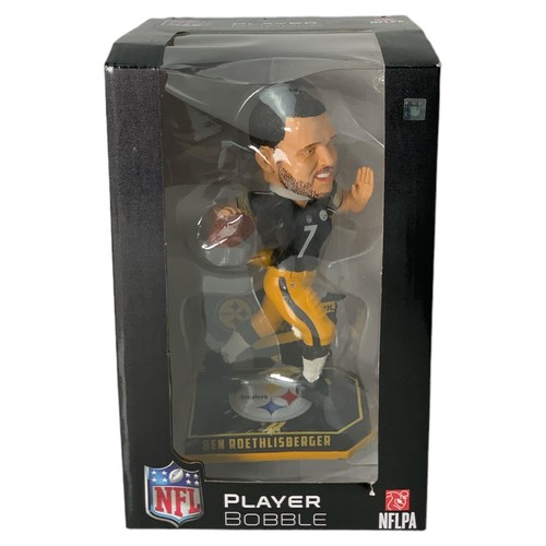 Ben Roethlisberger Pittsburgh Steelers Legends Of The Field NFL Bobblehead LE - Picture 5 of 5