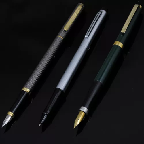 3X Vintage Classic Wing Sung Fountain Pens For Writing & Collection Made In 90s