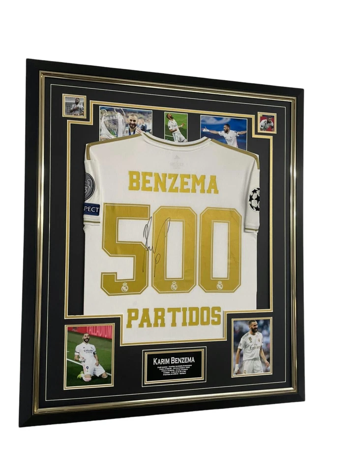 Framed KARIM BENZEMA of  Madid Signed Shirt Framed Autographed Jersey - Image 4 of 4