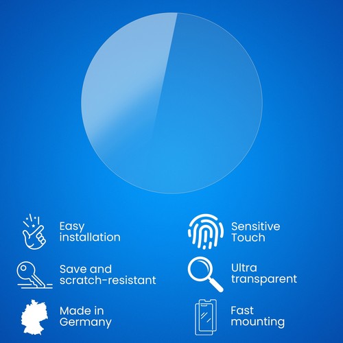 atFoliX 3x Screen Protection Film for Zeblaze Thor 6 Screen Protector clear - 第 3/8 張圖片