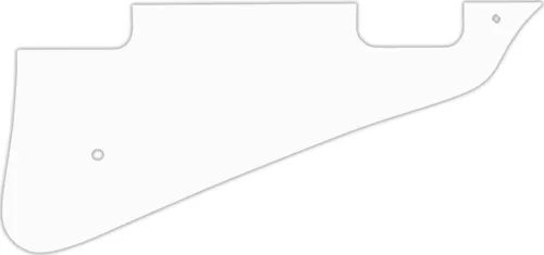 WD Custom Pickguard For Gibson Les Paul Deluxe #04 White/Black/White