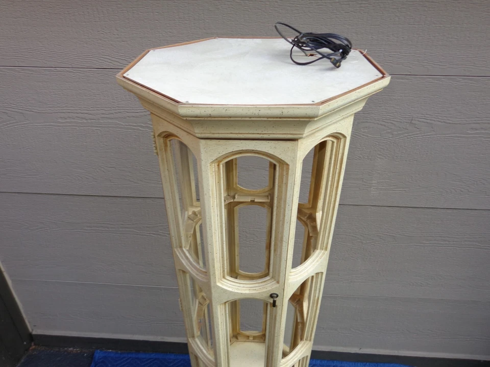 DE COLECCIÓN FRANCÉS - ITALIANO PROVINCIAL REDONDO CURIOSIDAD - GABINETE CHINA 17x68 en PLÁSTICO Foto 3 de 4