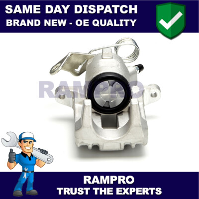 Rampro Brake Caliper Rear Left Fits Vauxhall Combo (Mk2) 1.3 CDTI - 5 YEAR WARRA