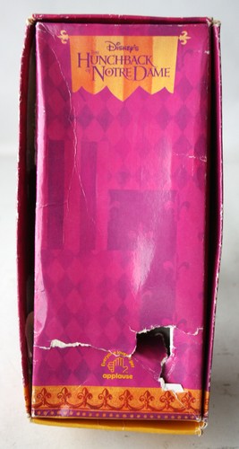 RARE VINTAGE 1995 ESMERALDA HUNCHBACK OF NOTRE DAME 8" DOLL APPLAUSE NEW ! - Picture 2 of 7