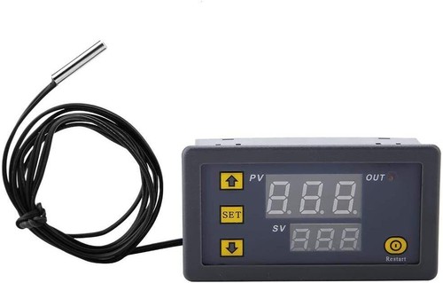 LCD Digital Thermostat Temperature Controller Meter Regulator W3230 DC 12V 24V - Picture 11 of 12