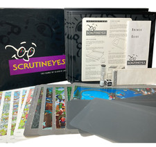 Vtg 1992 Scrutineyes The Game of Closer Looks Hersch Mattel 100% Complete #1570