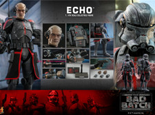 Hot Toys TMS042 Star Wars The Bad Batch Echo 1/6 Scale Action Figure In Stock