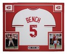 Johnny Bench Cincinnati Reds Baseball MLB Original Autographed Jerseys