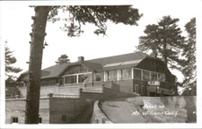 Vintage RPPC Hotel At Mt. Wilson CA California Real Photo Postcard