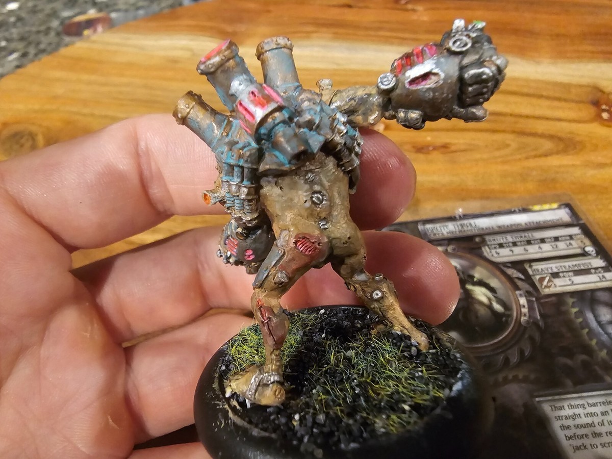 Warmachine Hordes Cryx Brute Thrall METAL Painted JZ115 | eBay