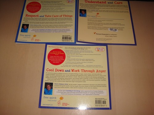 Social Emotional 3 Book Lot Cheri Meiners Homeschool Anger Respect Understand - Picture 2 of 4