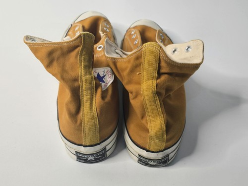 NEW Gold Converse Chuck Taylor High Top Basketball Sneaker Size 16 - Picture 10 of 21