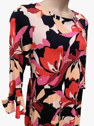 New Ladies Dorothy Perkins Bold N Bright Jersey Shift Summer Dress UK 16 - Picture 5 of 15