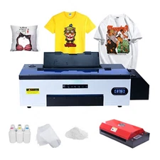 DTF A3 L1800 T-shirt Clothes DTF Printing Machine DTF Printer With Oven