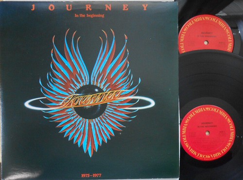 Journey ORIG US 2LP In the beginning 1975-77 EX Columbia Prog Rock Blues rock
