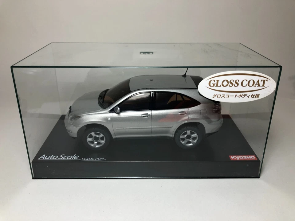 Carrocería KYOSHO Mini-z TOYOTA HARRIER plateada MVG8S Foto 2 de 4