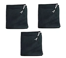3-Pack of Heavy-Duty Media Bag Medium Mesh Pond Use - For Filter Foam Lava Rock