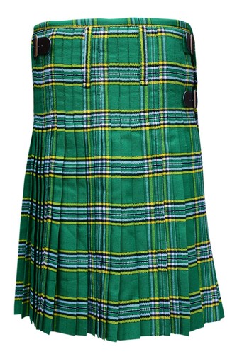 Falda escocesa Highland 5 yardas escocesa informal correas de cuero falda escocesa para hombre - Imagen 6 de 8