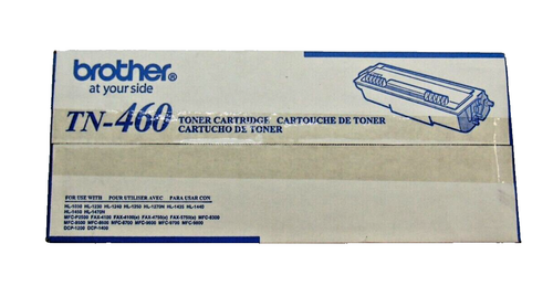 Genuine Brother TN-460 Black High Yield Toner Cartridge - NEW SEALED - Picture 5 of 6