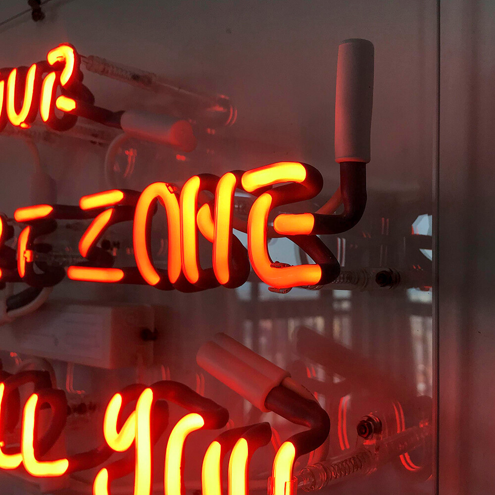 Your Comfort Zone Will Kill You Neon Sign Light for Bedroom Wall Decor