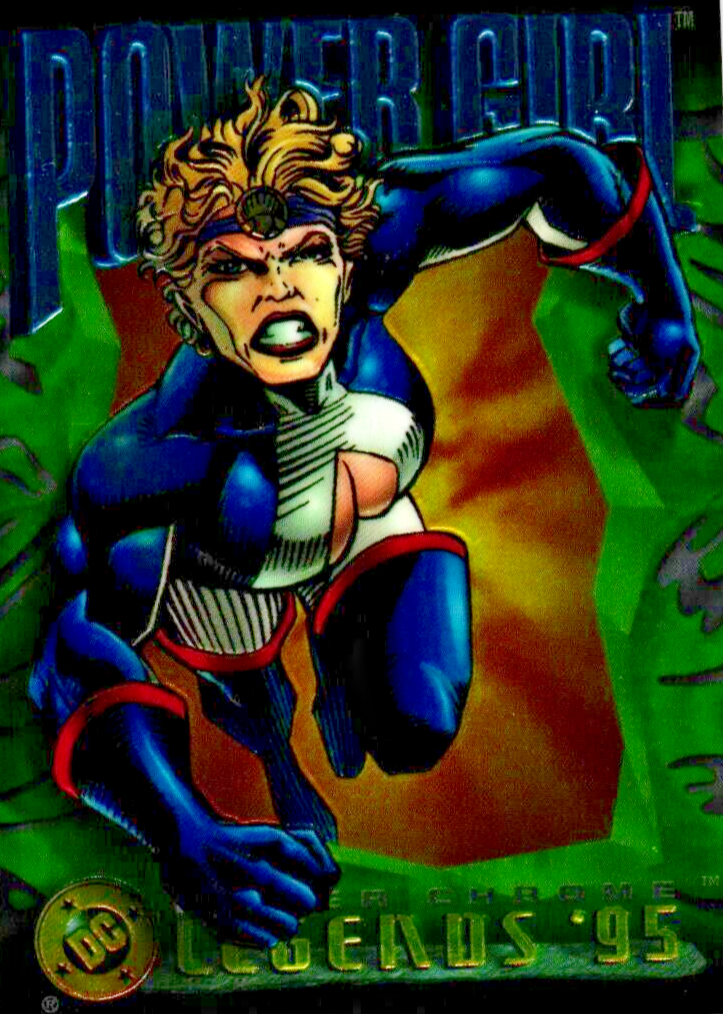 Power Girl Power Chrome Legends 95 Justice Corps DC Comics SkyBox