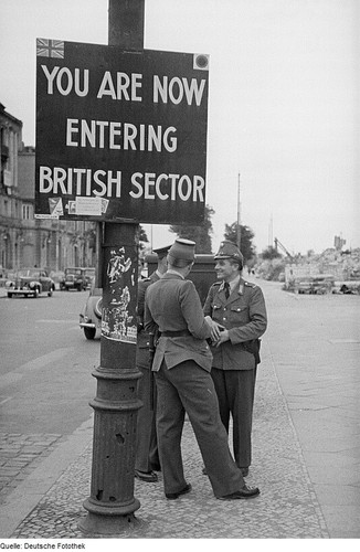 Metal sign - Sie betreten jetzt den britischen sektor - Bild 6 von 11