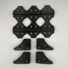 Fan Bracket 8 GPU Veddha Mining Rig - Plastic Mounting Bracket 120mm Fans - N
