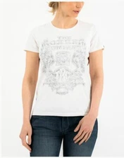 The ROKKER Company Women's Wings CLASSIC T-Shirt White C40051