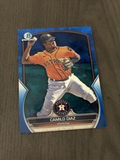 2023 Bowman Chrome Draft Sapphire Edition Parallel #BDC-129 CAMILO DIAZ Card