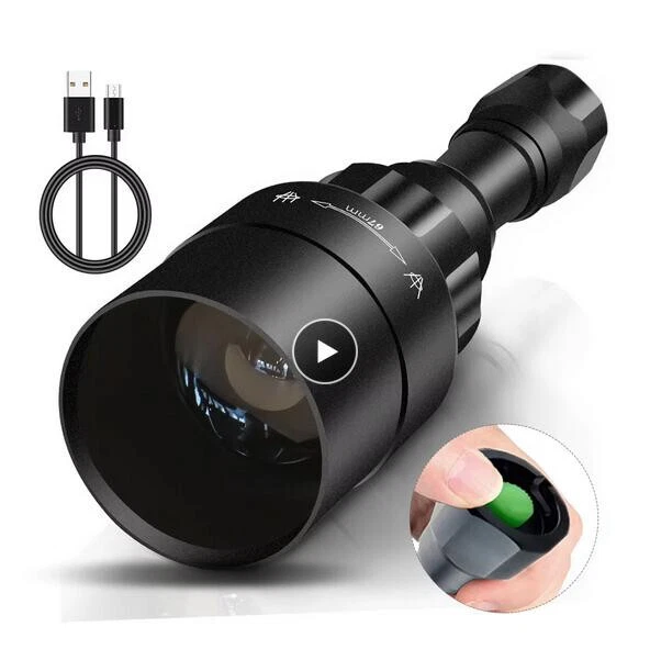 Linterna infrarroja recargable USB UniqueFire 1605 ir 850nm foco - Imagen 4 de 4