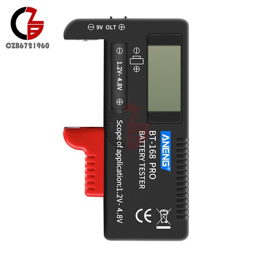 BT-168 Button AA AAA Cell Battery Voltage Tester Checker Capacity Indicator 9V - Picture 21 of 21