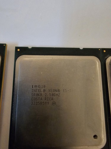 Intel E5-2640 Xeon CPU 6-Cores 12 Thread 2.5Ghz, Turbo Ma. To 3.0ghz LGA2011 - Picture 4 of 11