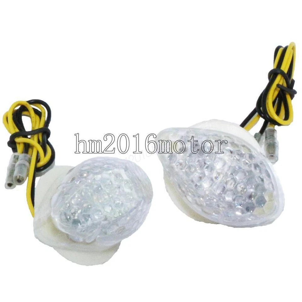 LED 1.9" plastic Mini Turn Signals Light For Honda CBR 600RR 1000RR 2004-2007 06 - Imagem 4 de 4