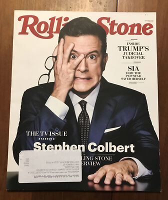 Rolling Stone Mag September 2018 Stephen Colbert Great Stories new not read