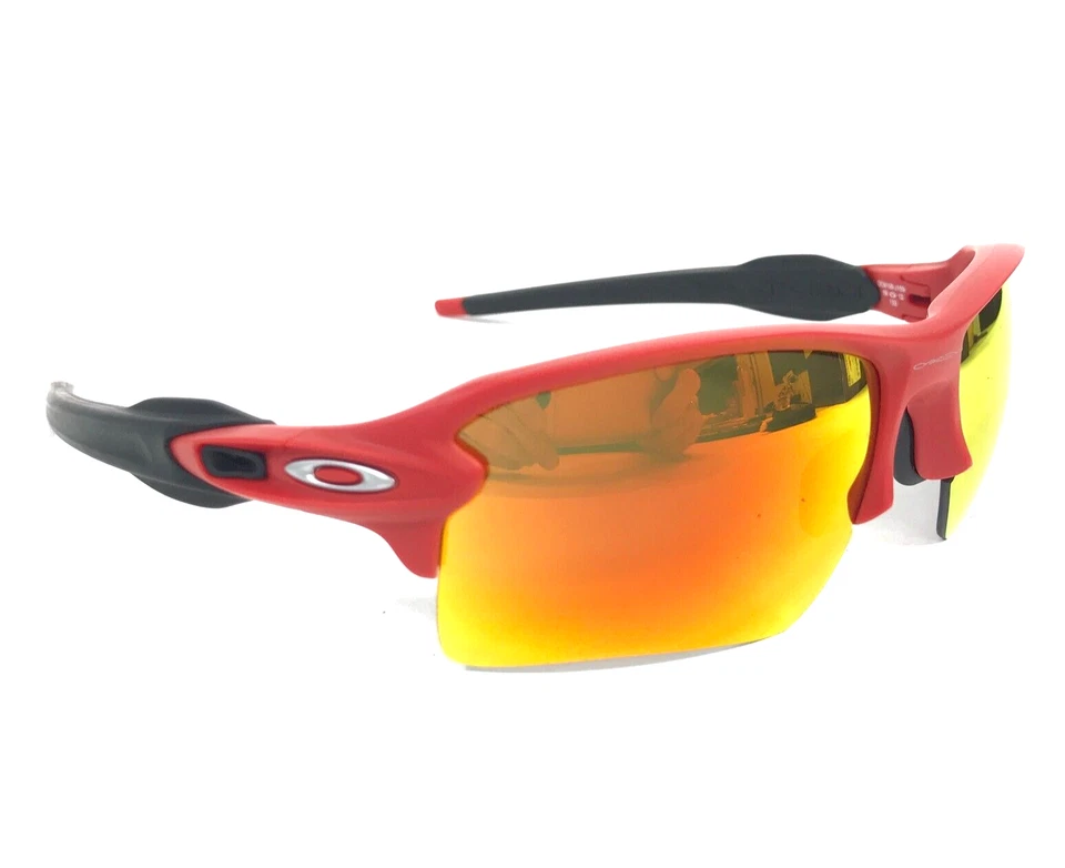 Gafas de sol Oakley Flak 2.0 XL OO9188-J159 mate Redline monturas lentes Prizm rubí Foto 4 de 4