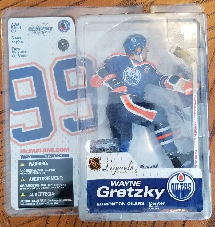 Wayne Gretzky McFarlane NHL Legends Series 2 Oilers Figure