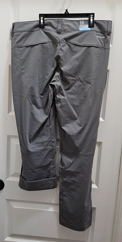 NWT Columbia Women's Saturday Trail II Convertible Pants Gray - 16 - Picture 2 of 13