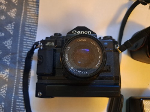 Canon A-1 w/ Motor Drive MA" JAPAN WITH EXTRAS - Picture 2 of 9