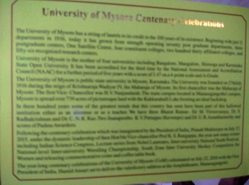 India 2016 Mysore University Centenary Celeberations Proof Coin Set Of Rs 100 &5 - Picture 6 of 7