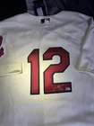Francisco Lindor Signed Majestic Jersey MLB Authenticated Hologram