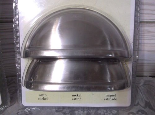 Allison Satin Nickel Cabinet Cup Pull Draw ~4 in total-new - Picture 2 of 5