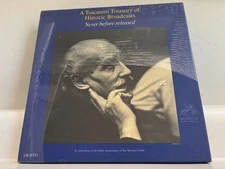 Arturo Toscanini Broadcasts never before released BRAND NEW 5 lp box set LM-6711