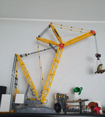 3d printed LIEBHERR crawler crane LR 13000 1:22 - Picture 2 of 13