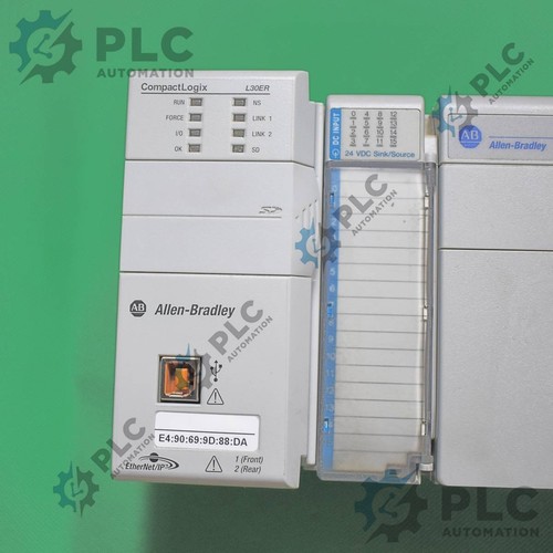 Allen-Bradley CompactLogix PLC System 1MB CPU + I/O & Power Supply; 1769-L30ER - Imagen 2 de 4