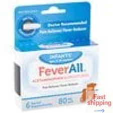 FeverAll Infant Suppositories, 6.0 ea