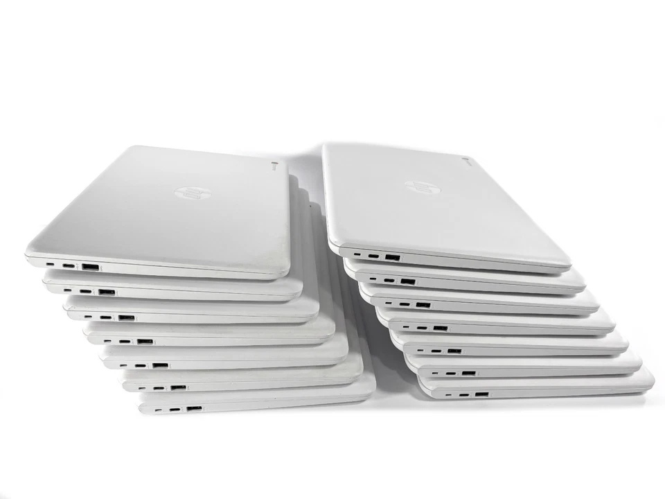 LOTE DE 14: HP 14" ChromeBook - 1.1GHz Celeron 4GB RAM, 32GB Almacenamiento, ChromeOS Foto 3 de 4