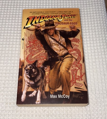 Indiana Jones and the Dinosaur Eggs - McCoy 2008 Bantam pb OOP Mass Market
