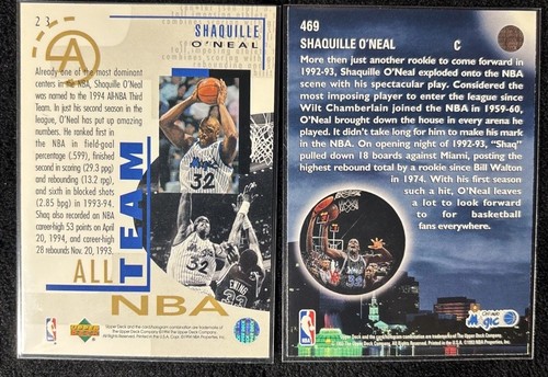 Lot of (23) Shaquille O'Neal Card Basketball Rookies/Base/Inserts Magic Lakers - Picture 13 of 23